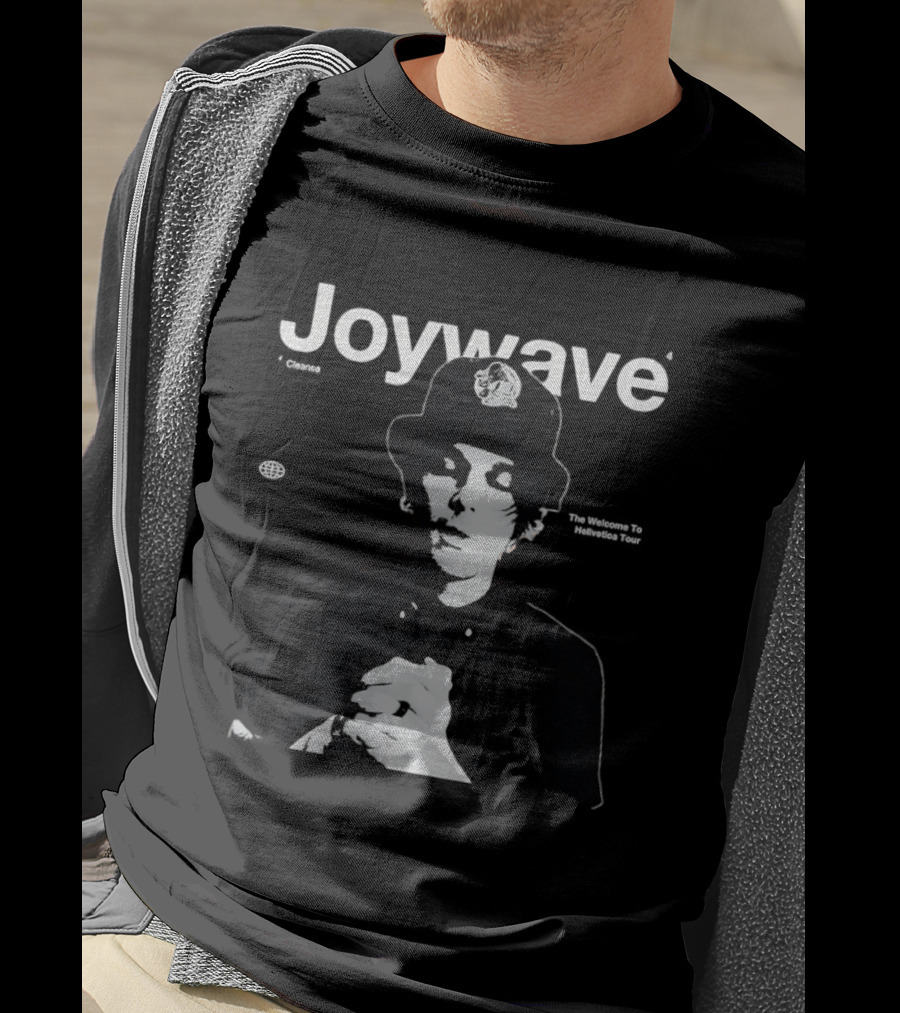 Joywave Daniel Armbruster Welcome To Helvetica Tour Cleanse 4 T-Shirt