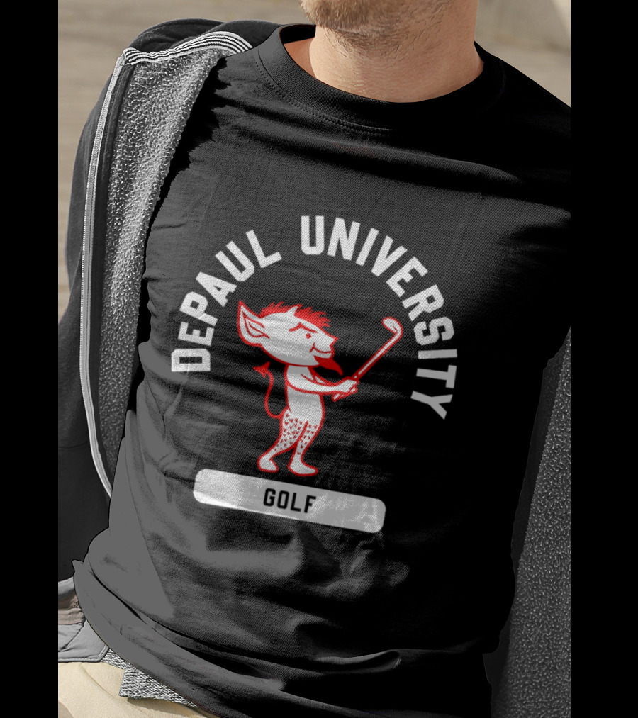 Depaul University Golf Demons Sports Team T-Shirt