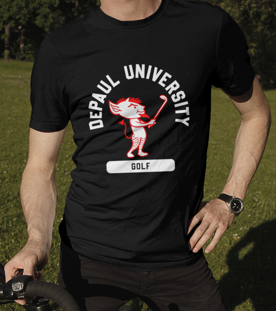 Depaul University Golf Demons Sports Team T-Shirt