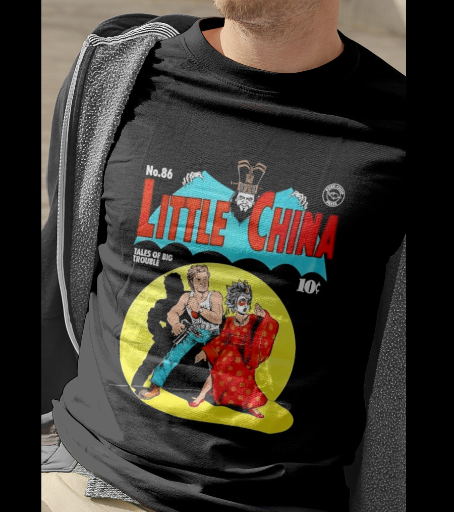 No 86 Little China Jack Burton Gracie Law David Lo Pan Tales Of Big Trouble T-Shirt