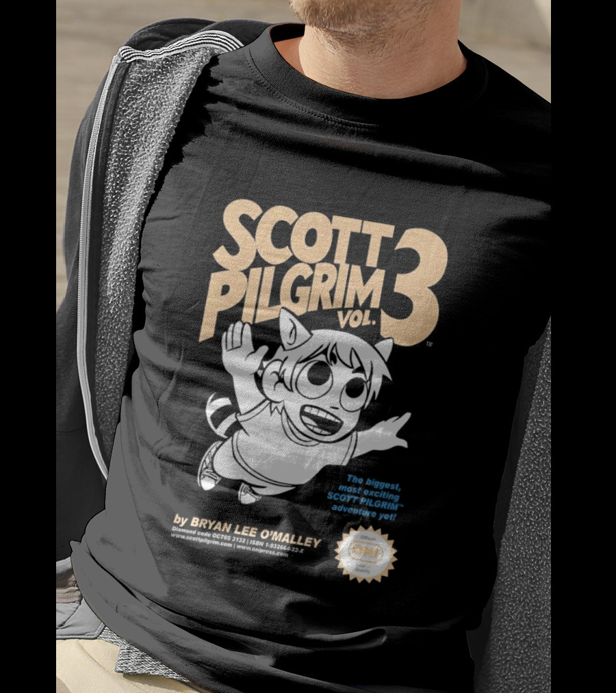 Scott Pilgrim Vol 3 Scott Pilgrim And The Infinite Adventure You By Bryan Lee O'Malley Oni T-Shirt