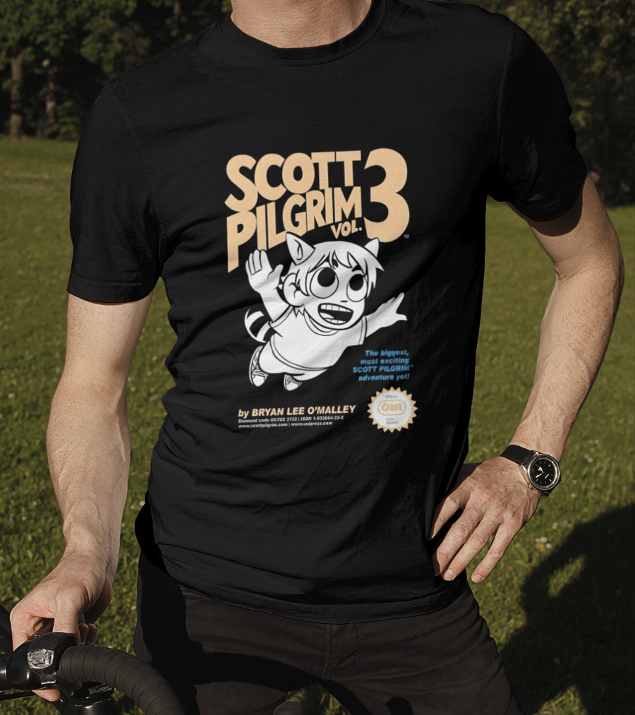 Scott Pilgrim Vol 3 Scott Pilgrim And The Infinite Adventure You By Bryan Lee O'Malley Oni T-Shirt
