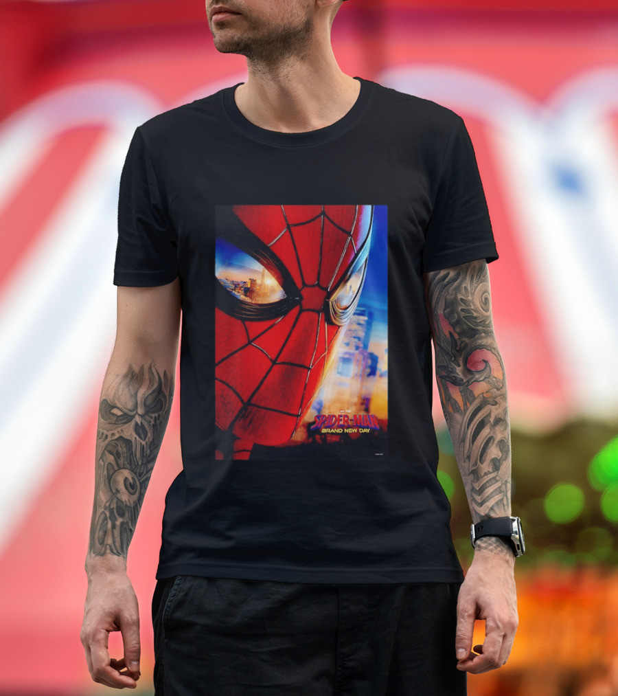 Spider Man Marvel Brand New Day Mask Studios T-Shirt