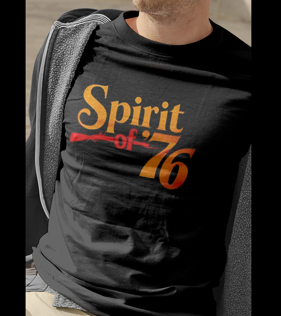 Spirit Of 76 American Revolution Independence Day USA T-Shirt