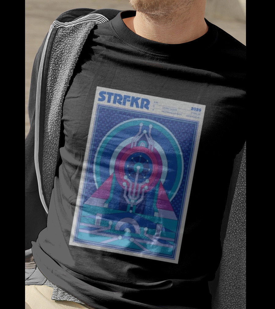 STRFKR June 2026 Alaska Tour Crystal Saloon Jambell Whale Navy Block Party Anchorage T-Shirt