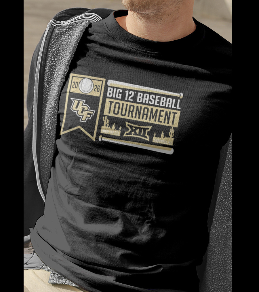 UCF Knights Big 12 Baseball Tournament 2026 May 19 23 Surprise AZ T-Shirt