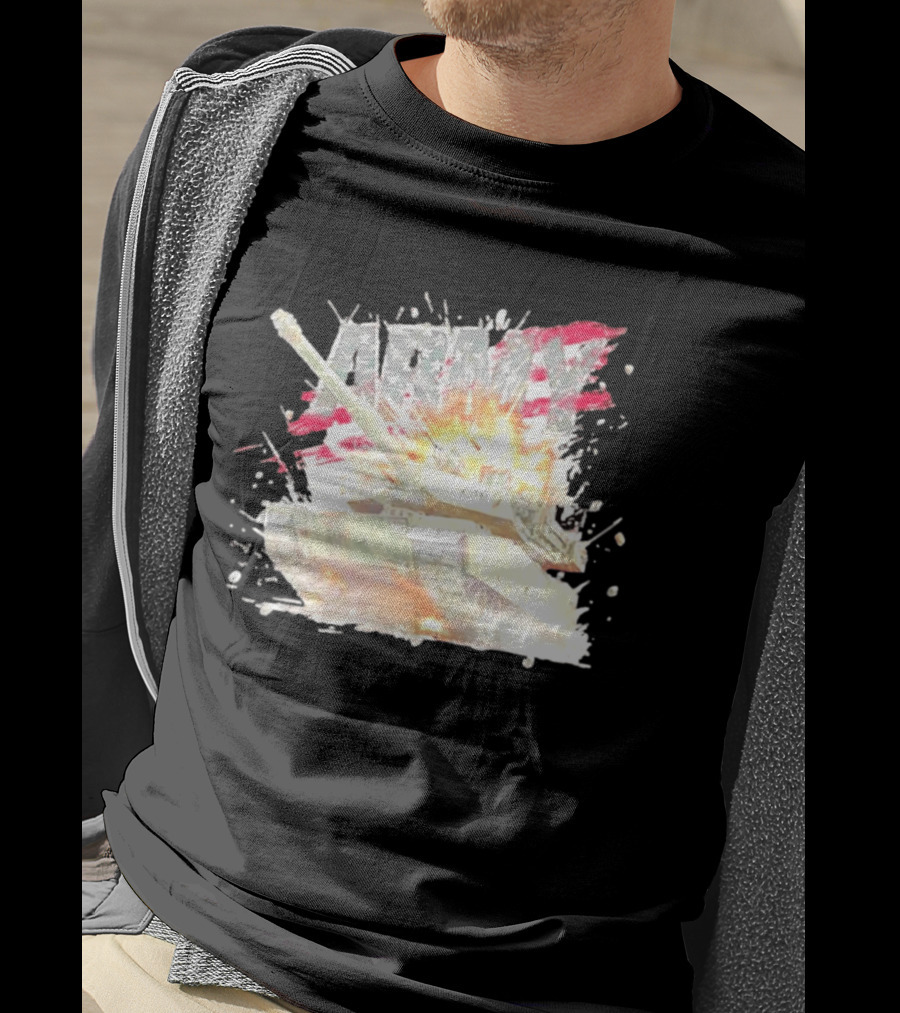 America Army M1 Abrams Tank Explosion T-Shirt