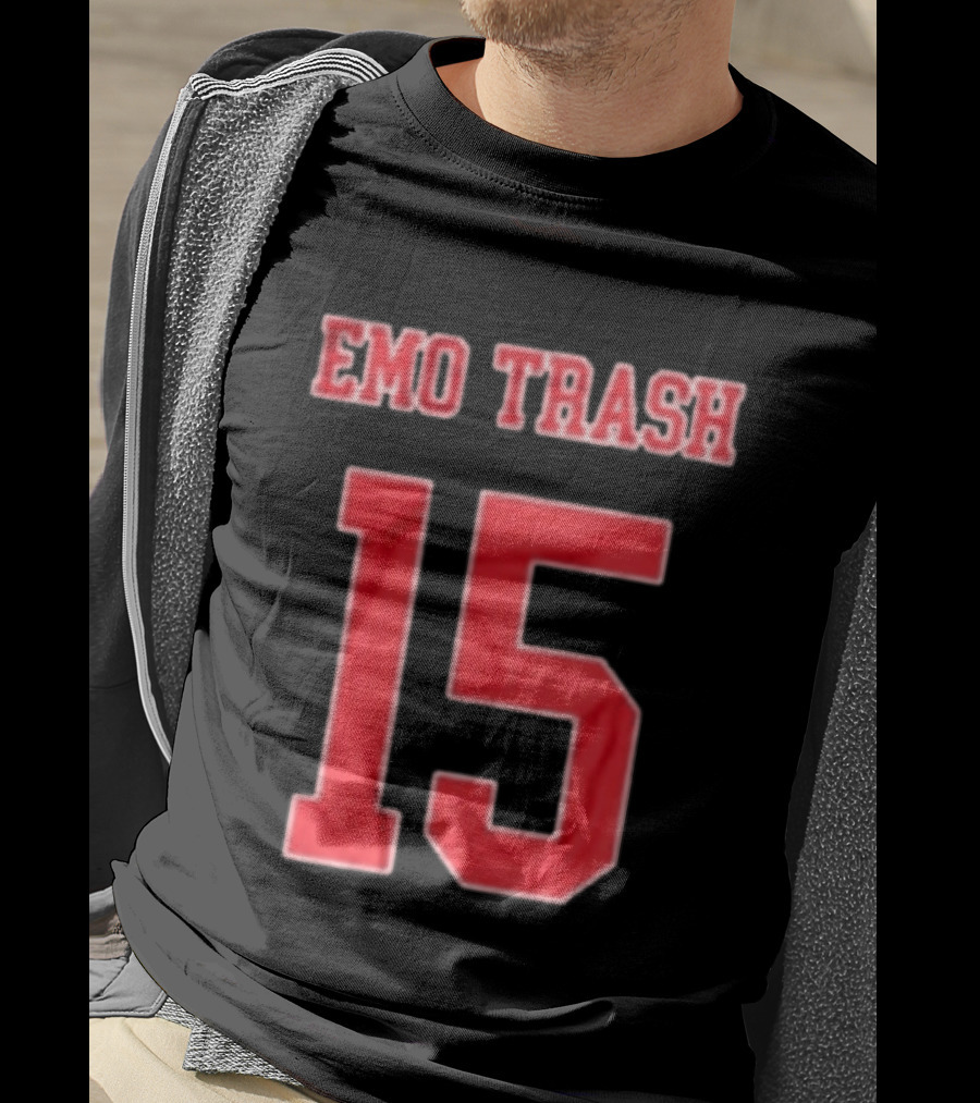 EMO TRASH 15 Retro Sports T-Shirt