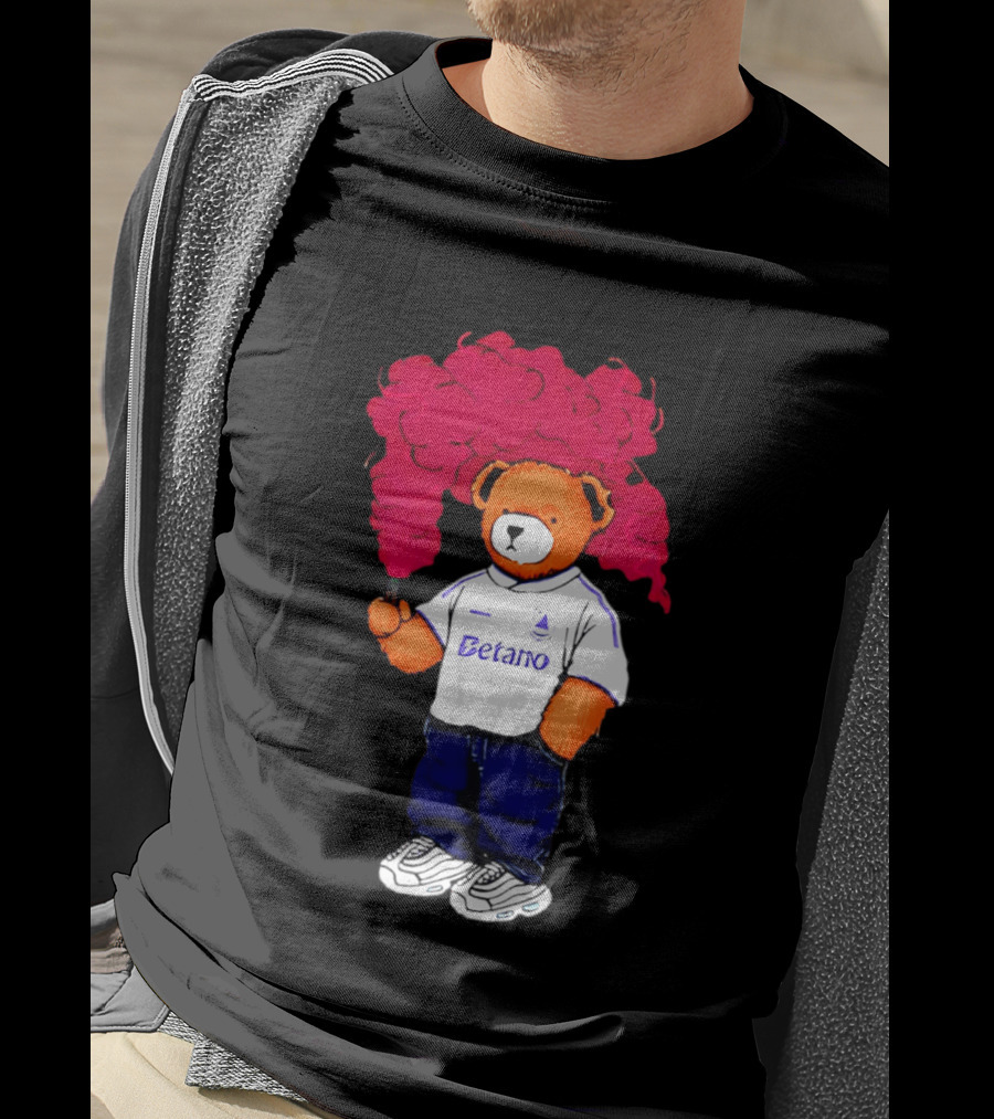 Betano FC Pickles Bears Character Holding Red Smoke T-Shirt
