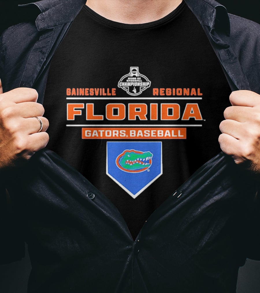 Gainesville Regional Florida Gators Baseball 2026 T-Shirt