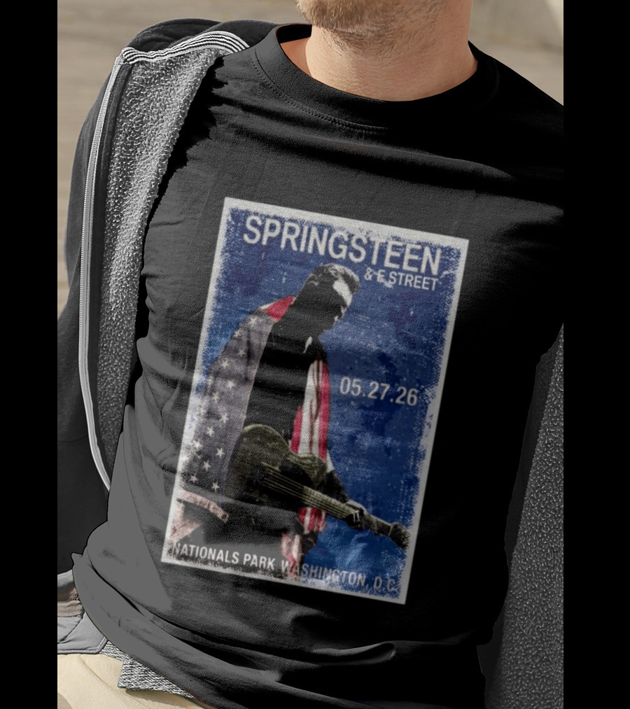 SPRINGSTEEN & E STREET Nationals Park Washington D.C. 05.27.26 T-Shirt
