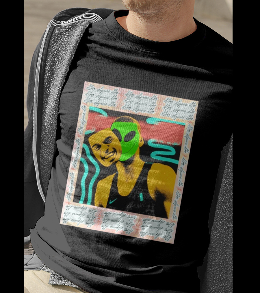 Go Spurs Go Alien Victor Wemby Mask San Antonio Spurs T-Shirt