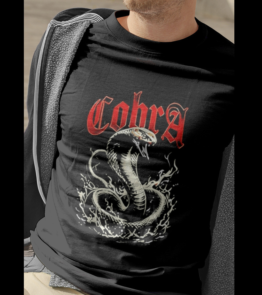 Cobra Snake Fierce Fire Serpent T-Shirt
