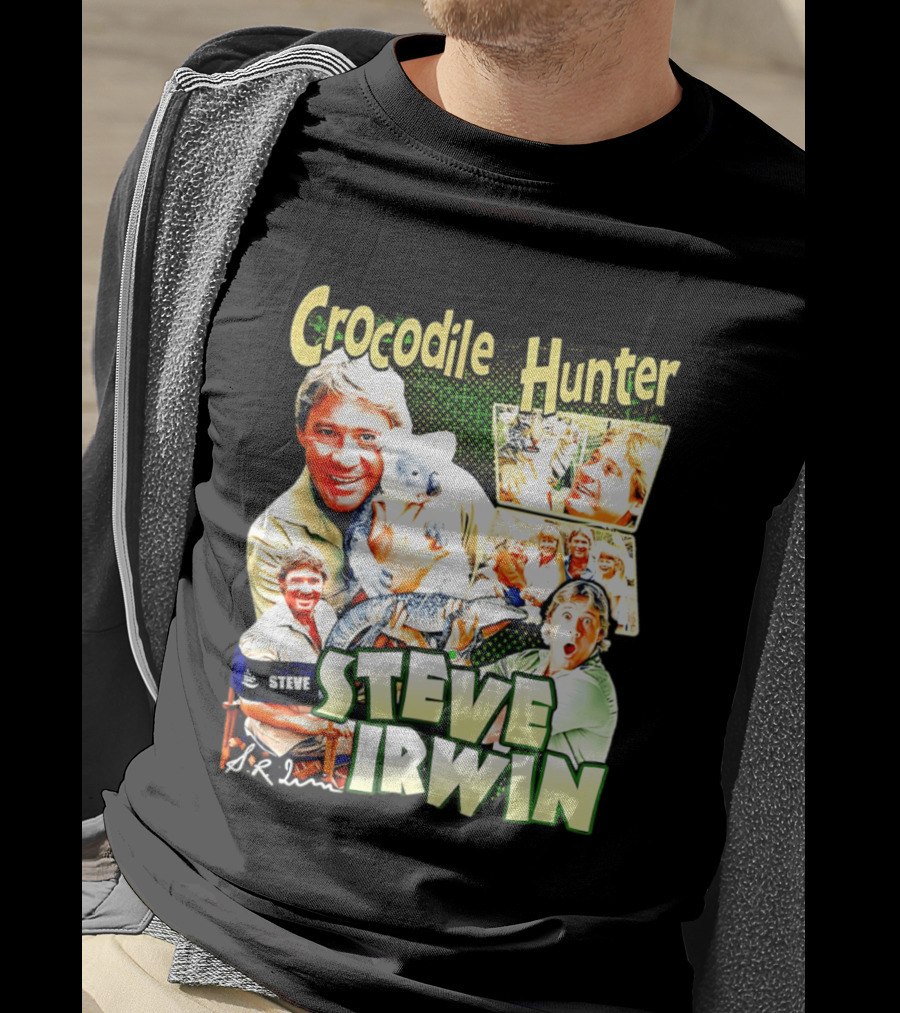 Crocodile Hunter Steve Irwin Wildlife Adventure T-Shirt