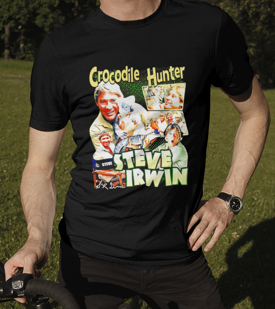 Crocodile Hunter Steve Irwin Wildlife Adventure T-Shirt