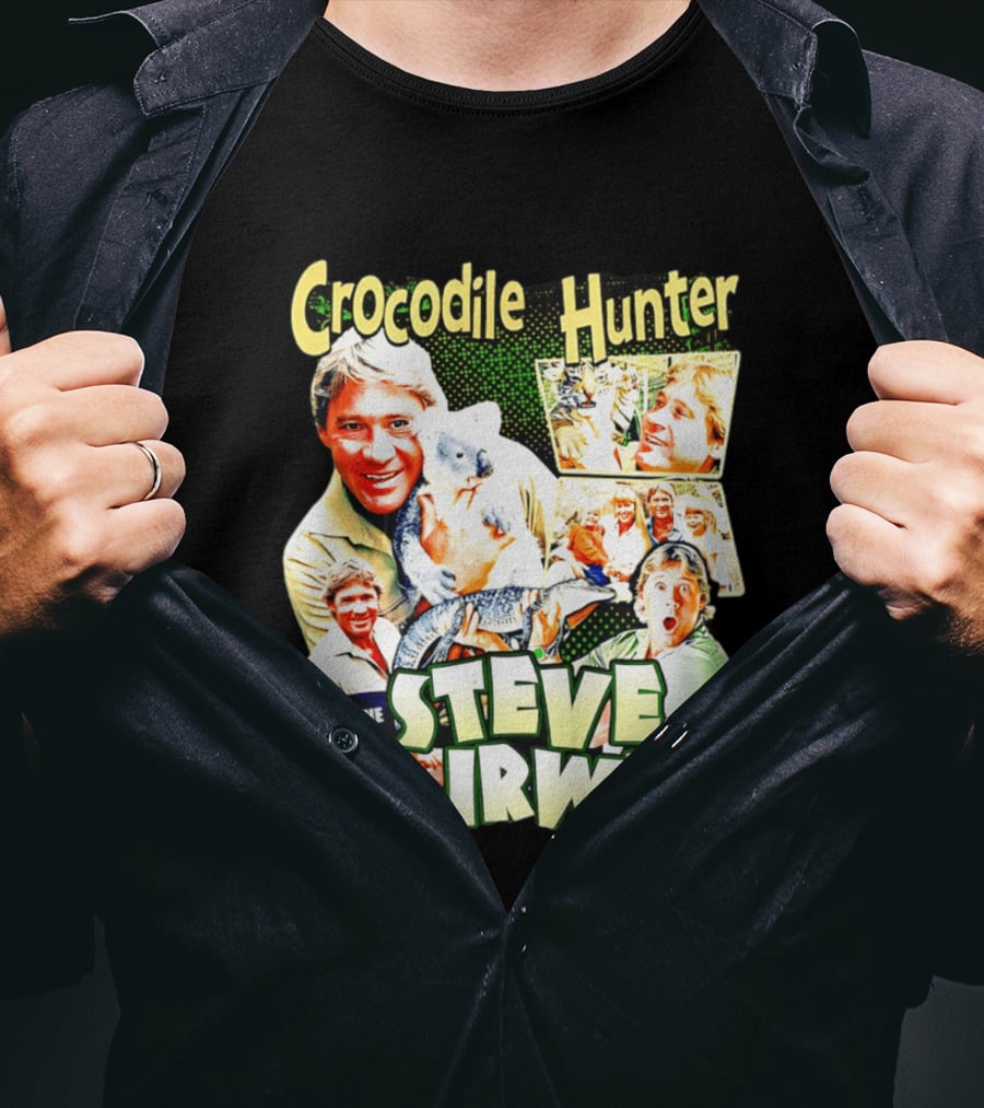 Crocodile Hunter Steve Irwin Wildlife Adventure T-Shirt