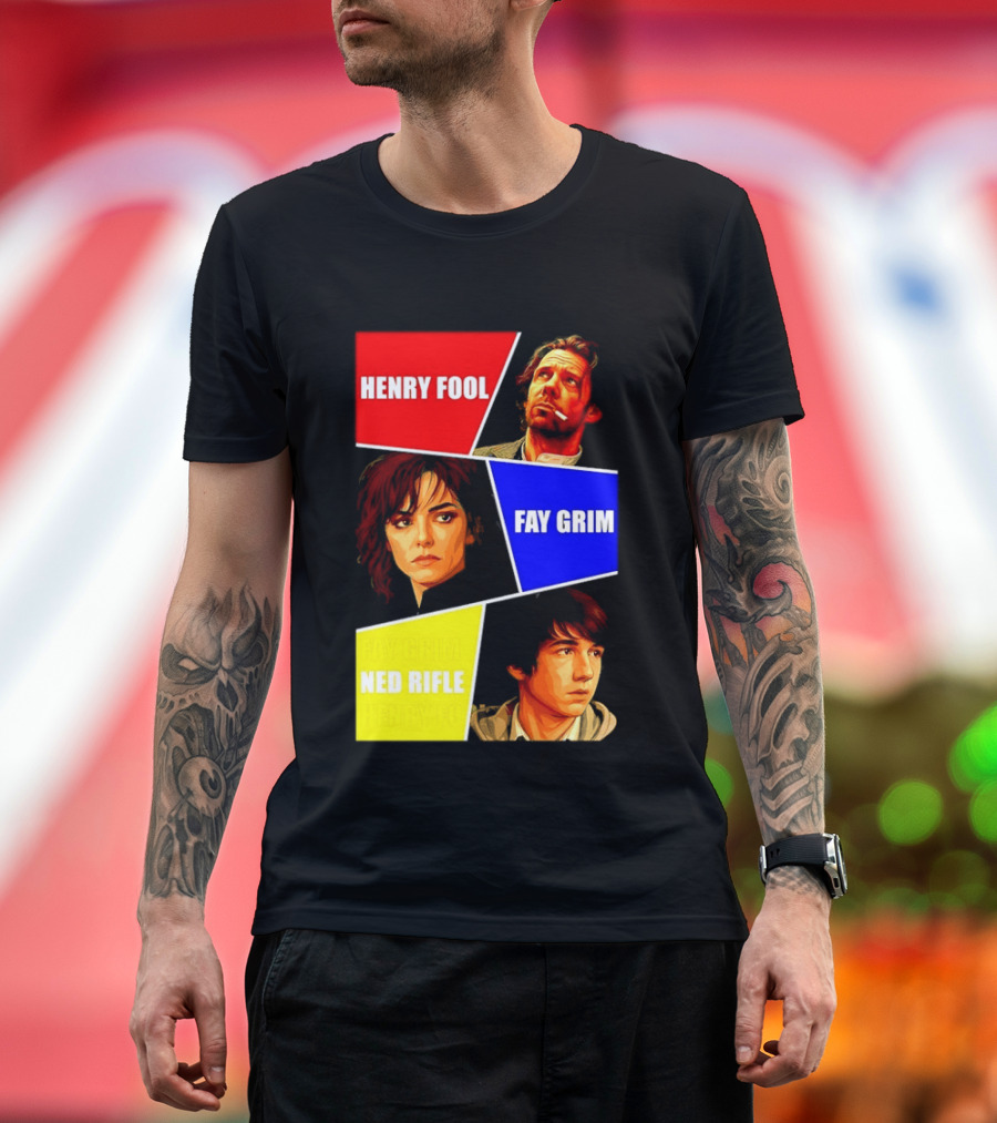 Henry Fool Fay Grim Ned Rifle Trilogy Hal Hartley Series T-Shirt