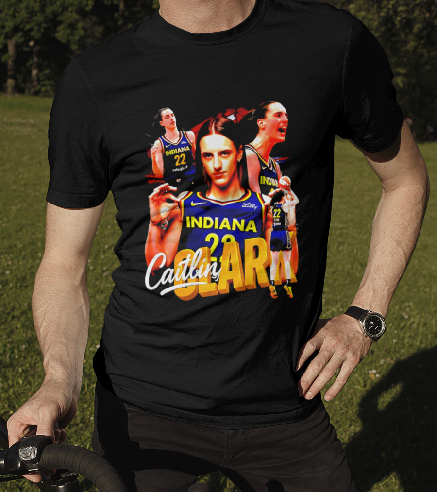 Indiana Fever Caitlin Clark 22 Jersey T-Shirt