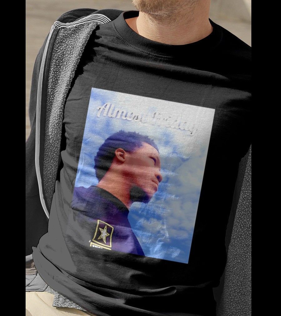 Almost Friday Jalen Brunson NWTS Basketball Sky T-Shirt