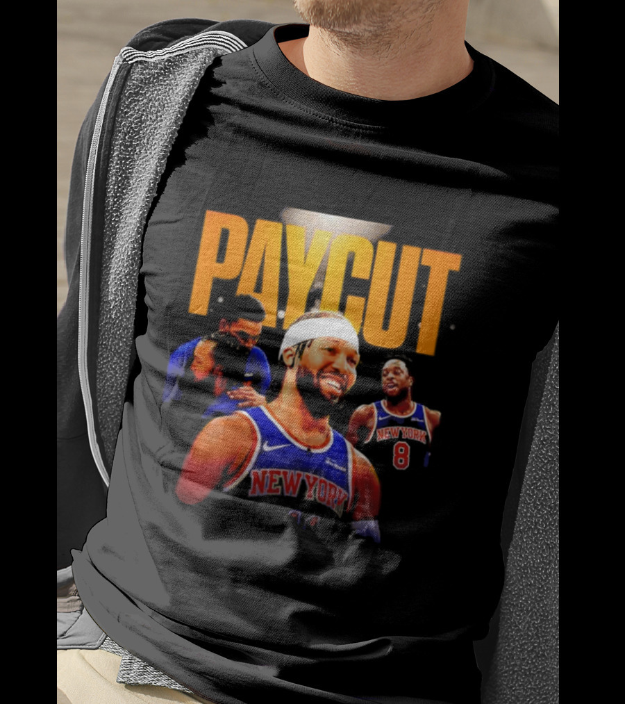 New York Basketball Paycut Jalen Brunson Knicks Edition T-Shirt