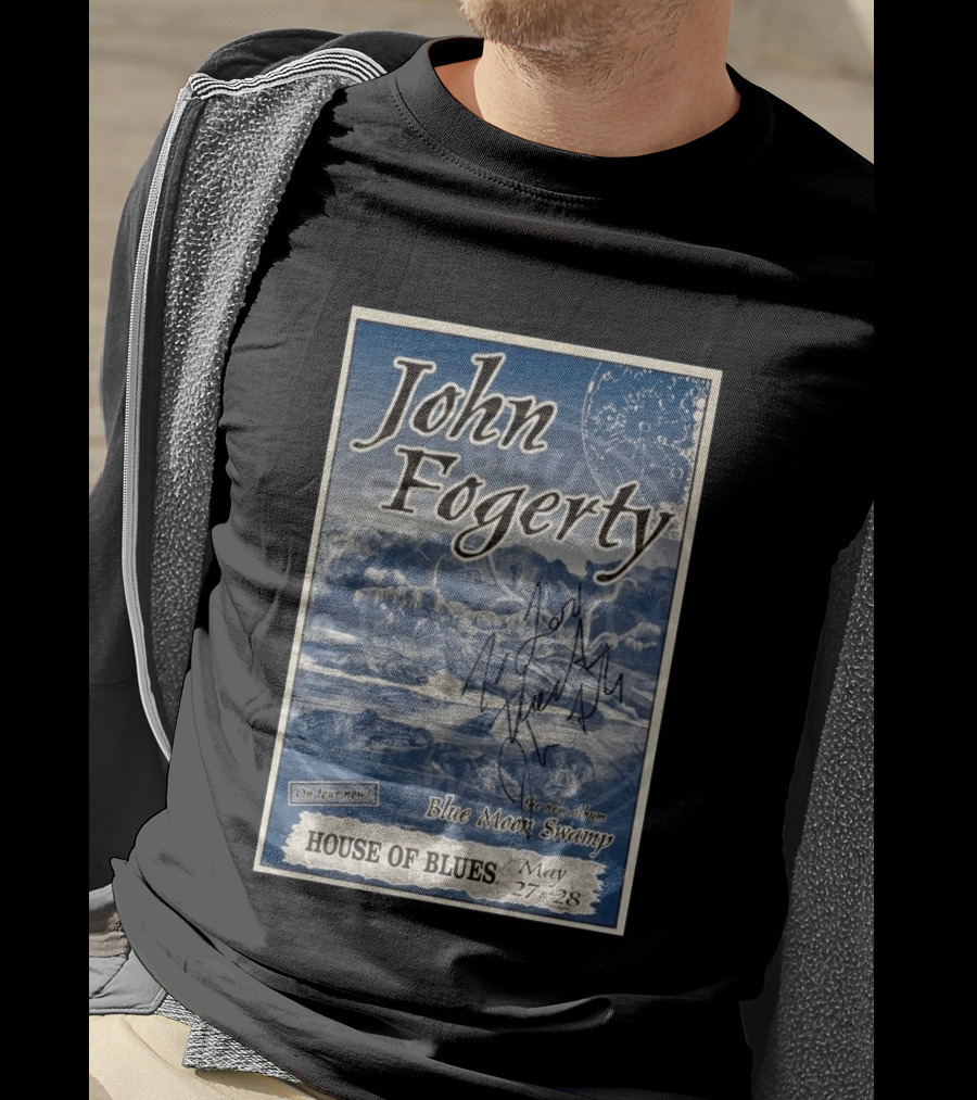 John Fogerty Blue Moon Swamp Tour House Of Blues May 27 28 2026 T-Shirt