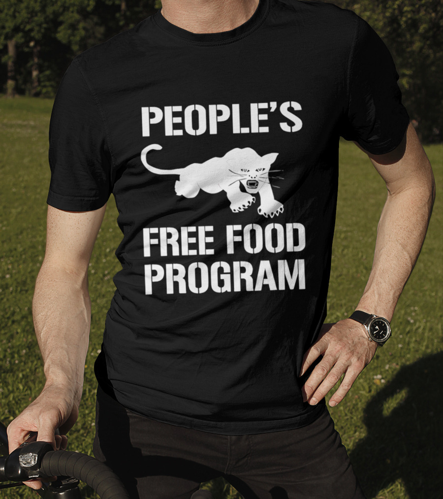 People's Free Food Program Panther T-Shirt