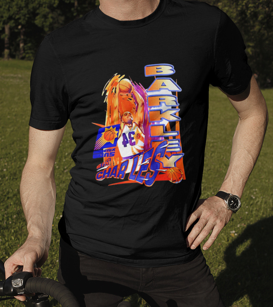 Phoenix Suns Barkley 34 Sir Charles NBA Legends T-Shirt