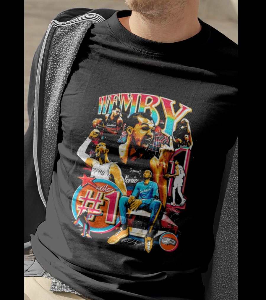 Wemby Victor Wembanyama San Antonio All Number 1 T-Shirt