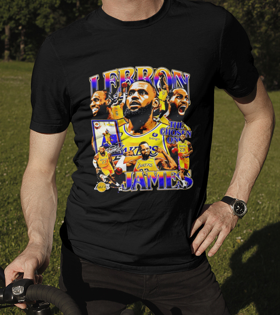 LeBron James Los Angeles Lakers The Chosen One 23 6 T-Shirt