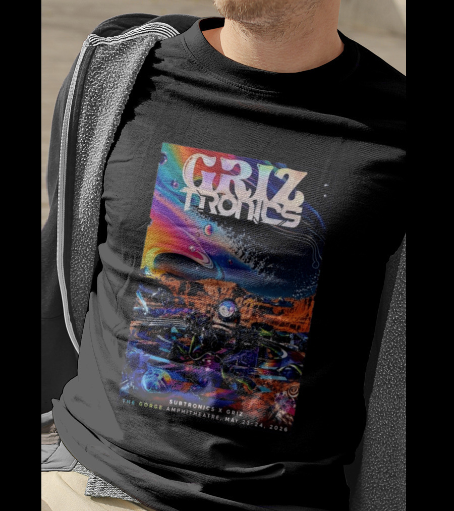 GRiZTRONICS Subtronics The Gorge Amphitheatre May 23 24, 2026 T-Shirt