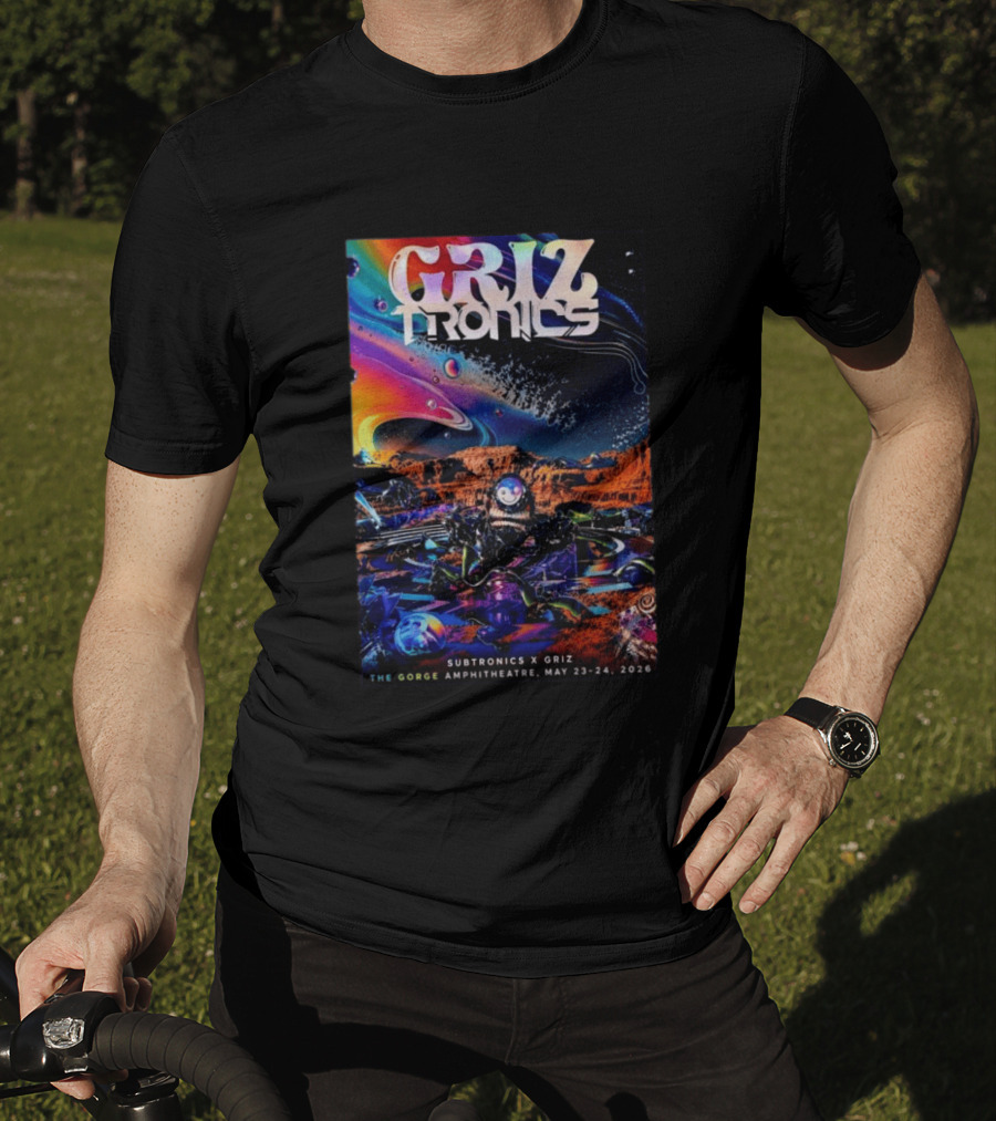 GRiZTRONICS Subtronics The Gorge Amphitheatre May 23 24, 2026 T-Shirt