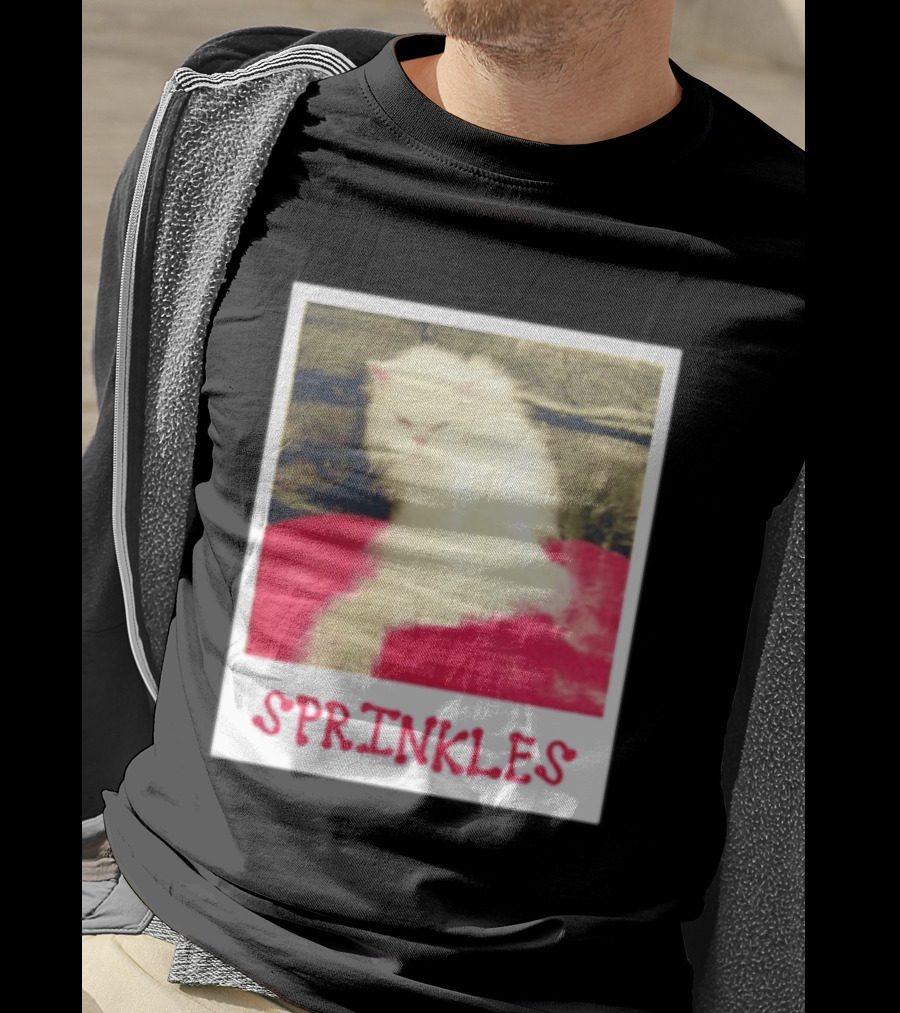 Sprinkles Polaroid Cat T-Shirt