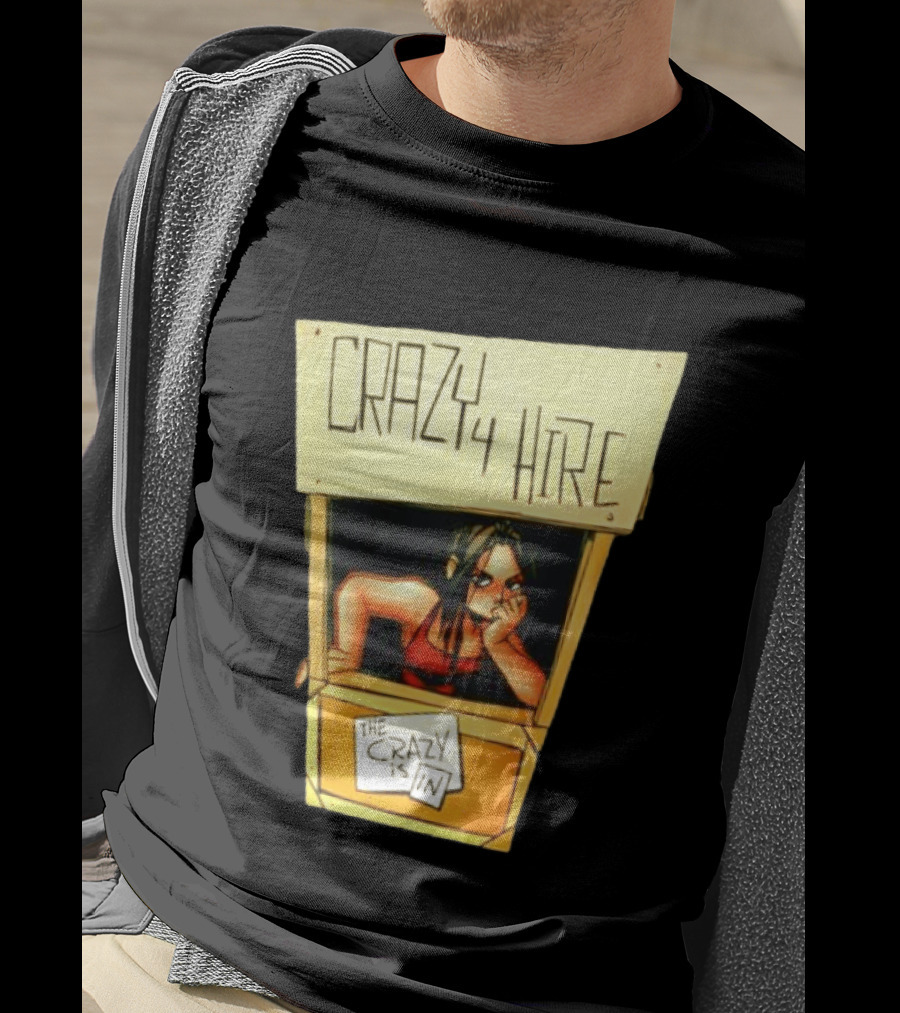 Nemi Montoya Crazy 4 Hire Comic Strip The Crazy Is T-Shirt