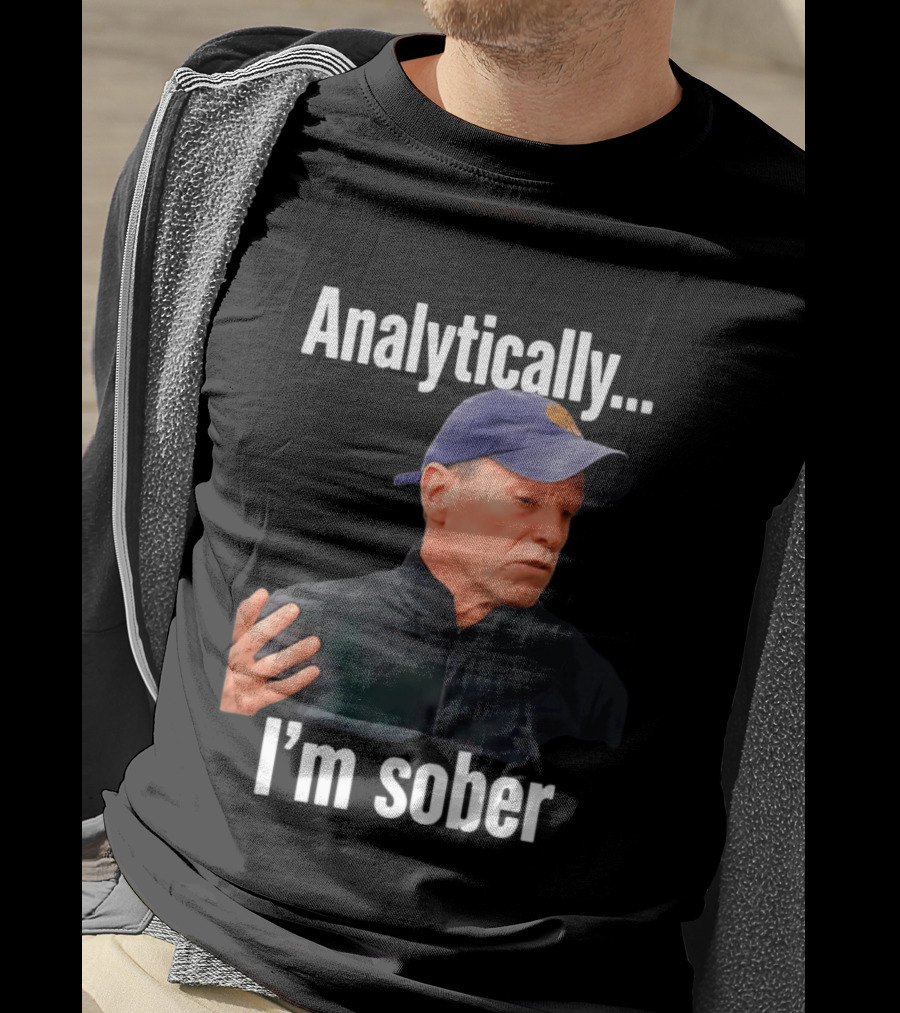 New York Knicks Analytically I'm Sober T-Shirt
