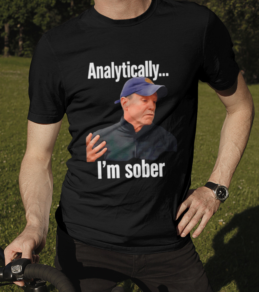 New York Knicks Analytically I'm Sober T-Shirt