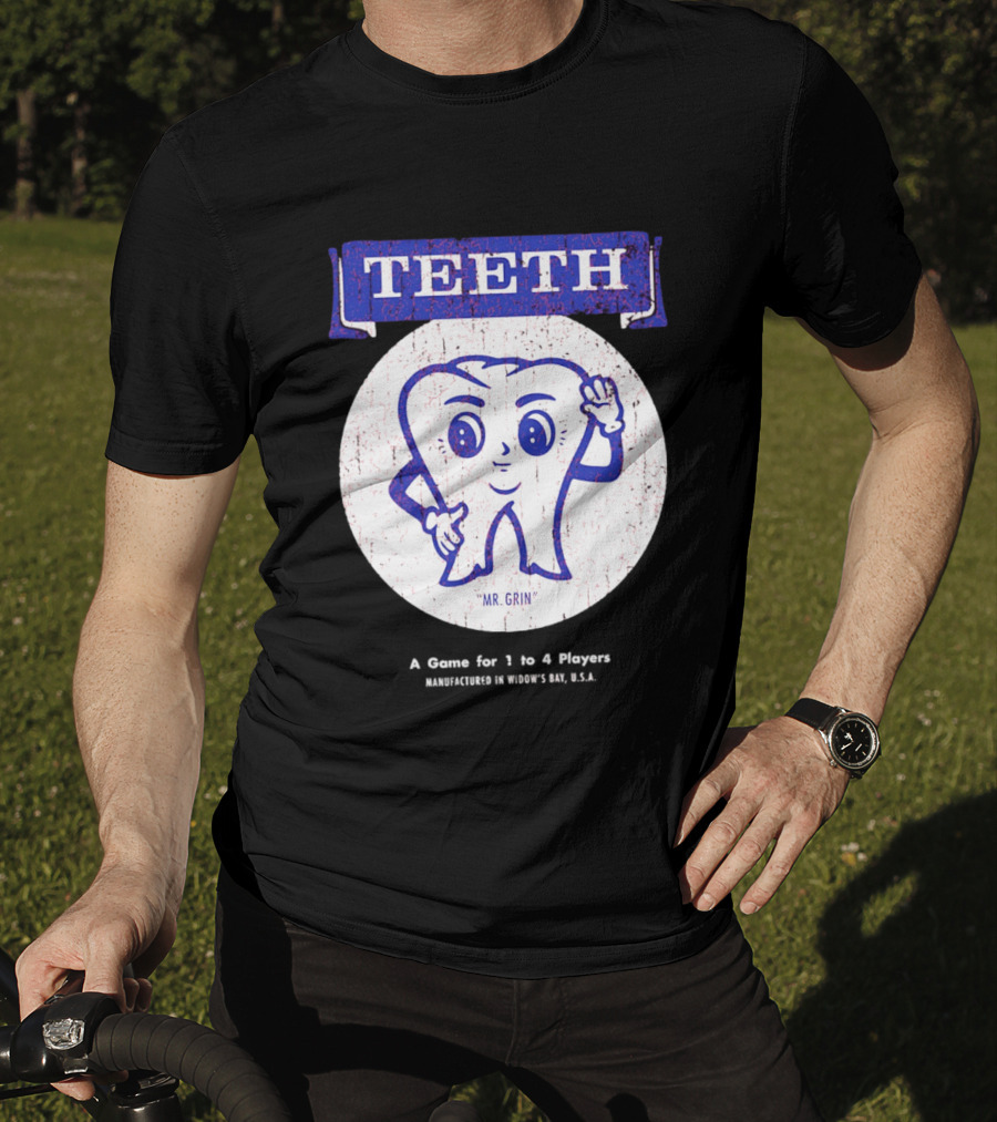 TEETH Mr. Grin Game For 1 To 4 Player T-Shirt