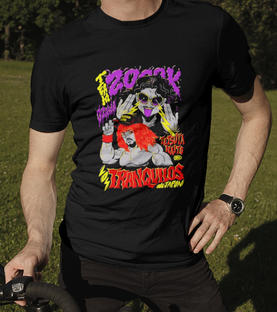 Tetsuya Naito Team Ozawa NJPW Tranquilos Japon Power T-Shirt