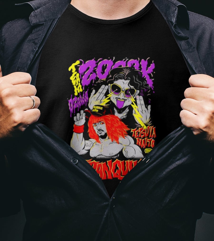 Tetsuya Naito Team Ozawa NJPW Tranquilos Japon Power T-Shirt