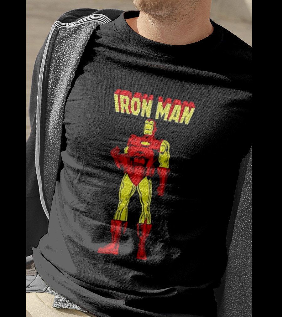 Iron Man Marvel Comics The Invincible Iconic Armor T-Shirt