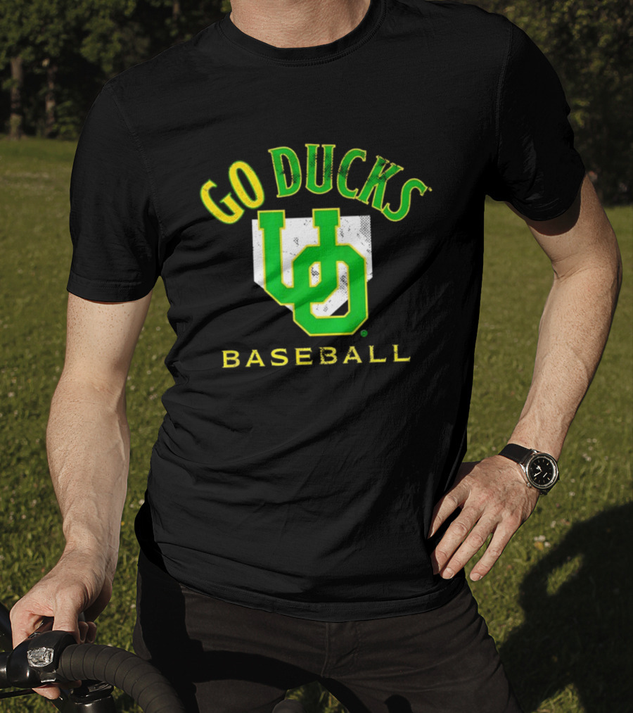 Go Ducks UO Oregon Baseball T-Shirt