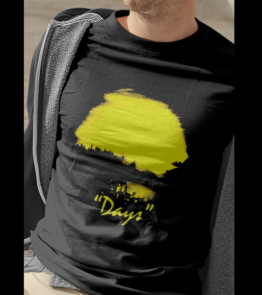 Welcome To Yellow "Days" Bright Sunshine Paintstroke T-Shirt