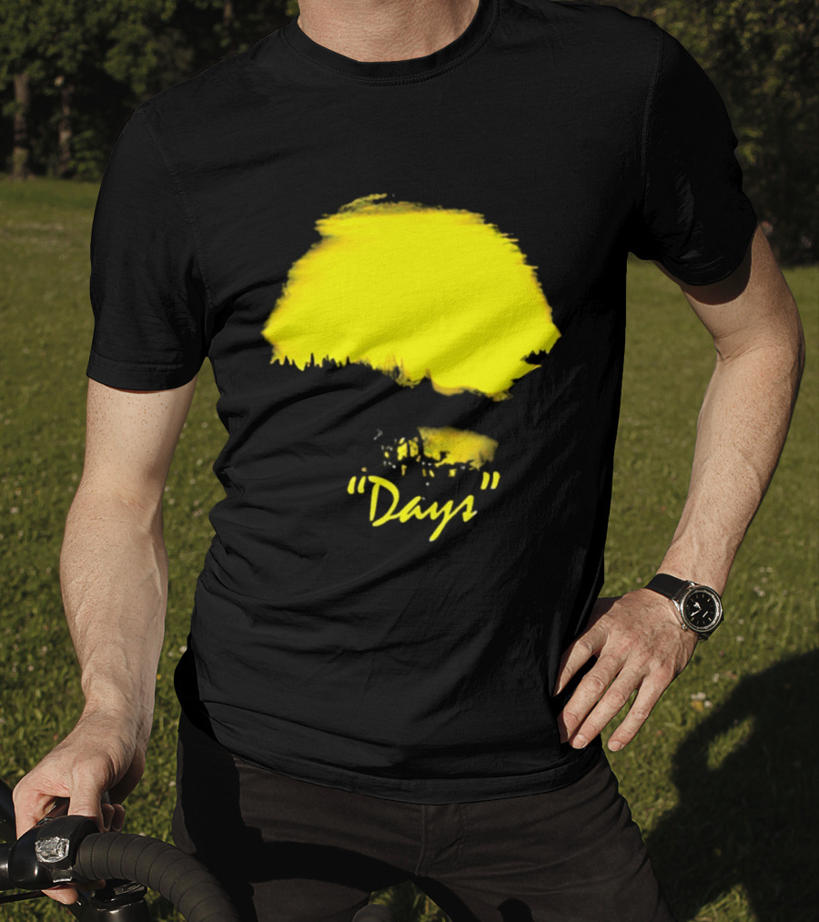 Welcome To Yellow "Days" Bright Sunshine Paintstroke T-Shirt
