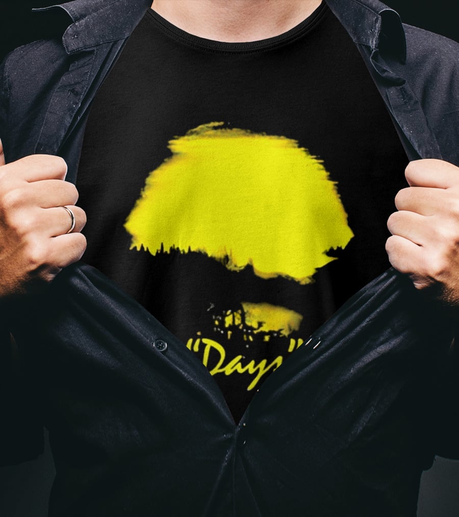 Welcome To Yellow "Days" Bright Sunshine Paintstroke T-Shirt