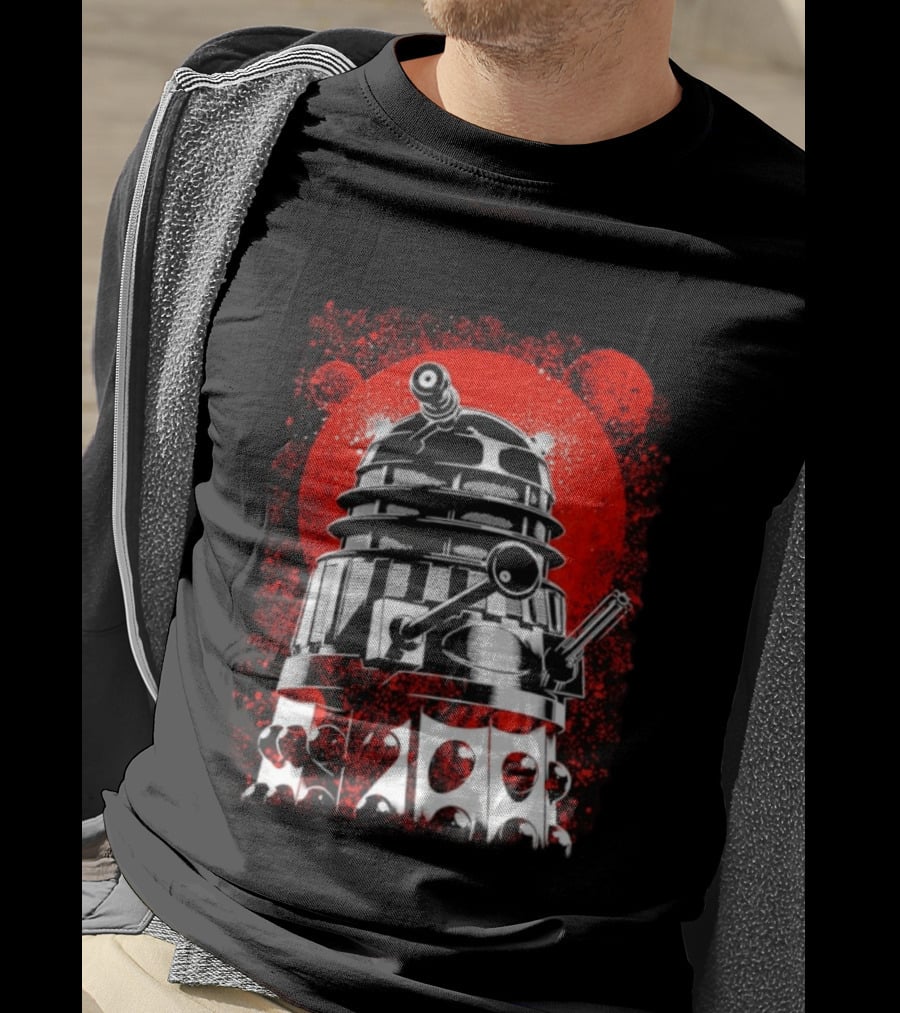 Dalek Doctor Who Science Fiction Alien Robot Villain TV Series Enemies T-Shirt