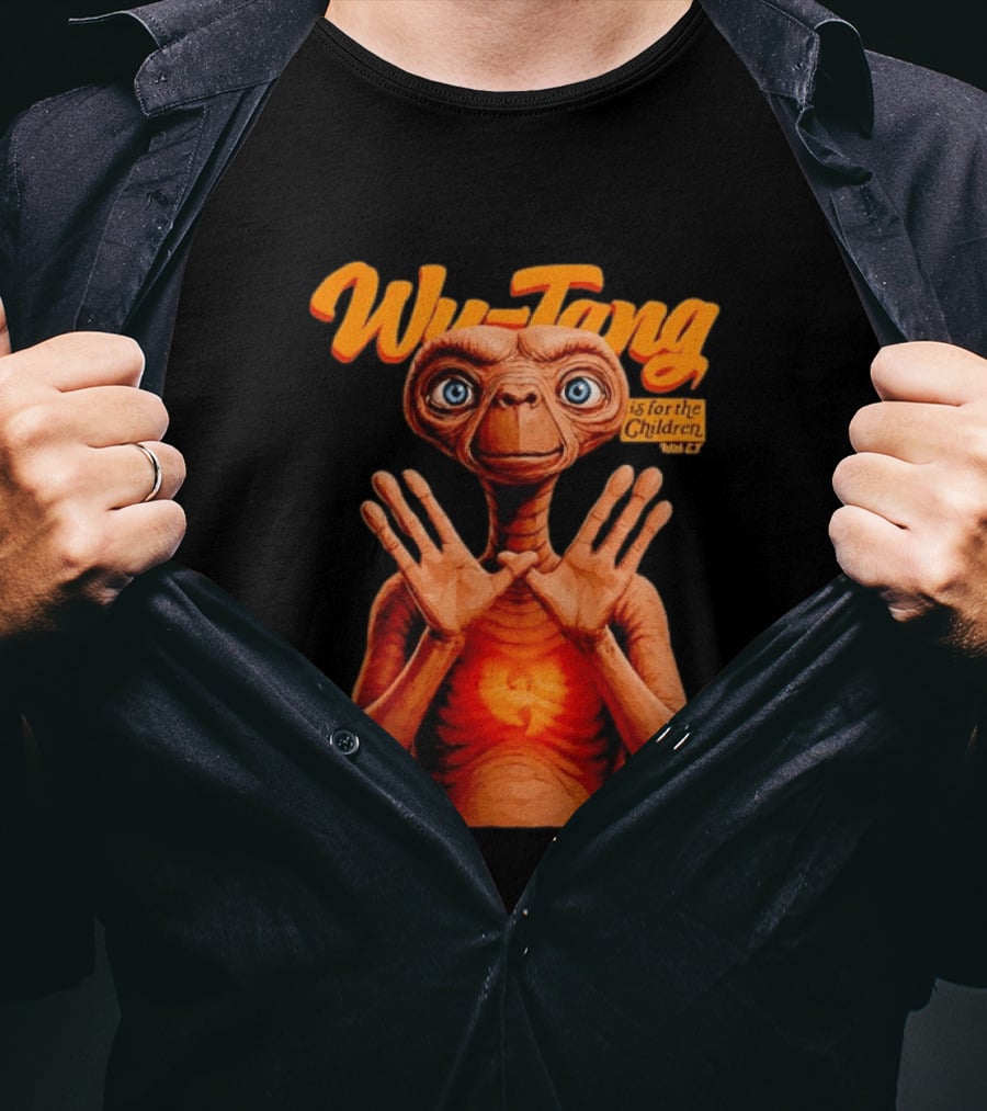 Wu Tang Is For The Children E.T. 1992 SIMPSON T-Shirt