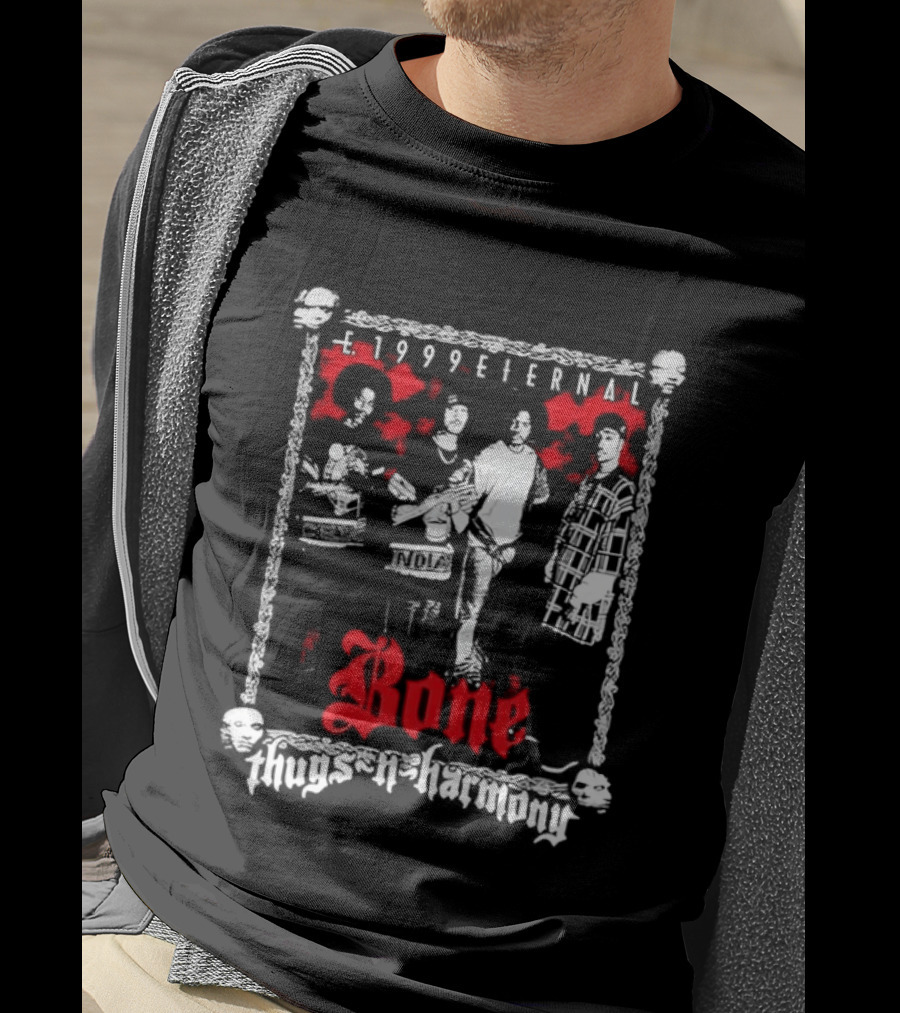 Bone Thugs N Harmony E 1999 Eternal Album Cover T-Shirt