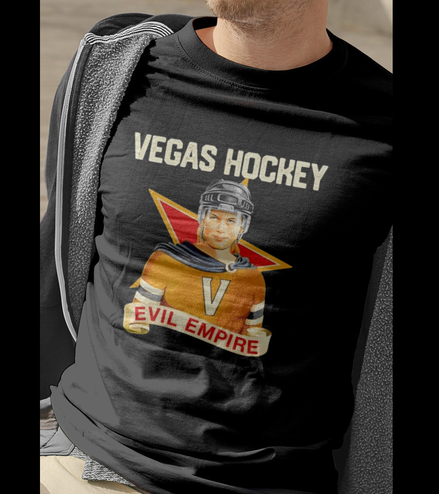 Vegas Hockey Ivan Drago Evil Empire T-Shirt