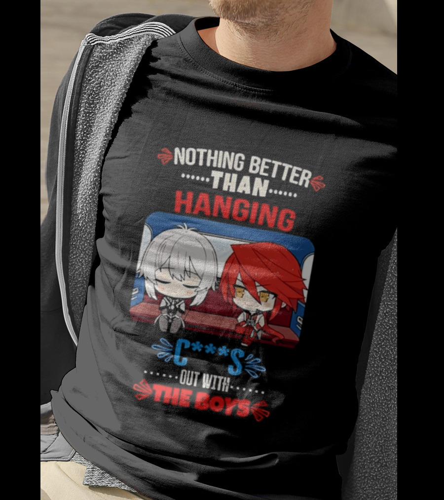 Nothing Better Than Hanging Out With The Boys Otto Apocalypse Kevin Kaslana Honkai Impact 3rd T-Shirt