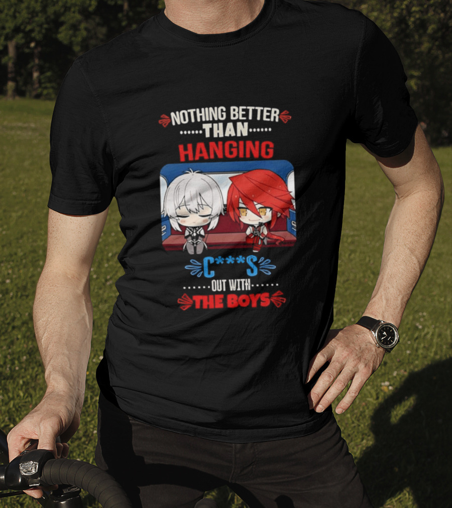 Nothing Better Than Hanging Out With The Boys Otto Apocalypse Kevin Kaslana Honkai Impact 3rd T-Shirt