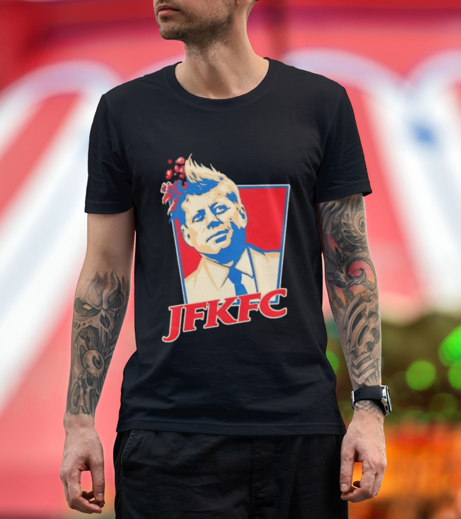 JFKFC John F. Kennedy KFC Mashup T-Shirt